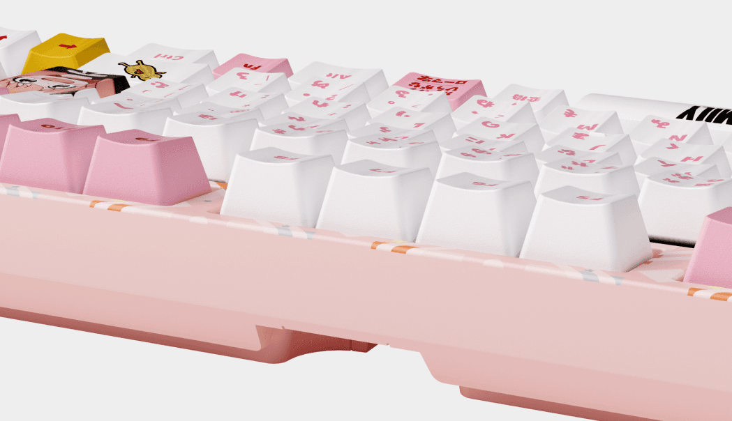 様々な使用用途に最適なメカニカルスイッチ採用